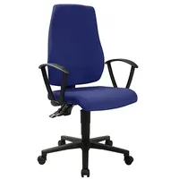 TOPSTAR Bürostuhl MAXX 500, M500RG26 Stoff blau, Gestell schwarz