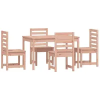 VidaXL 5-tlg. Garten-Essgruppe Massivholz Douglasie
