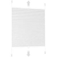 Sekey Plissee ohne Bohren Verdunkelung, Fenster Plissee Klemmfix Jalousie