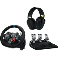 Logitech G29 Driving Force Lenkrad + Pedale + G435