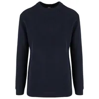 URBAN CLASSICS Rib Basic Pullover Navy M