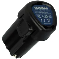 EXTENSILO Akku kompatibel mit Black & Decker BL1310, BL1110,