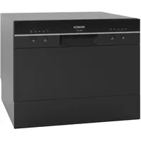 Bomann TSG 7405 Tischgeschirrspüler (freistehend, 550 mm breit, Schwarz)