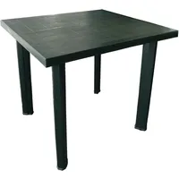 Mojawo Gartentisch Terrassentisch Outdoor Tisch Fiocco Grün L80xB75xH72cm