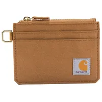 CARHARTT Zippered Card Keeper Geldbörse Herren braun