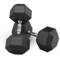Atletica Hexagon Hantel Set | 40 kg - 50