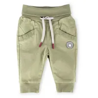 Sigikid Gabardine Hose Happy Crocodile in hellgrün | 74