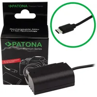 PATONA Premium USB-C Akku-Adapter DMW-BLK22