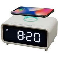 NORTHPOINT Digitales DAB+ Radio mit Wecker Kabelloser Ladestation Nachtlicht