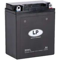 Landport Batterie AGM SLA 12V 12Ah für Motorrad Startbatterie