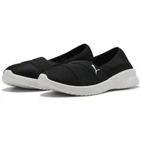 Puma Damen Adelina 2 Sneaker, Black White, 37.5 EU