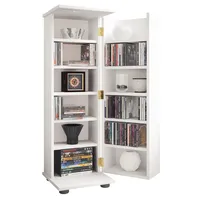 VCM Holz CD DVD Stand Regal platzsparender CD Schrank