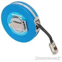 Silverline MT37 Glasfaserbandmaß 10 m