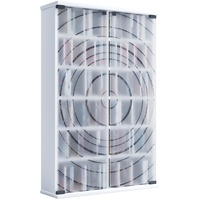 VCM Holz CD DVD Stand Regal platzsparender CD Schrank