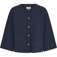 Fransa Sweatjacke in Blau | Gr.: XL