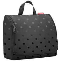 Reisenthel toiletbag XL glossy dots black