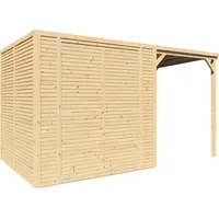 BERTILO Gerätehaus Box 3 Plus 3,95 x 1,99 m