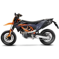 LeoVince SLIP-ON Edelstahl SBK Nero für KTM 690 Smc