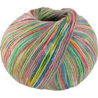 Lana Grossa Cotonella Multi 100 g weiches Kettengarn aus
