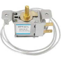 YINETTECH 1x Kühlschrank-Gefrierschrank-Thermostat Kalttemperaturregler 220 V-250 V 2-polige Anschlüsse