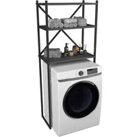 VCM Metall Überbauschrank Waschmaschine Maße: H. 160 x B.