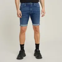 G-Star 3301 Slim Jeans-Shorts Blau 30