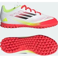 Adidas F50 Club TF Kinder Fussball-Hartplatzschuhe FTWWHT/CBLACK/SYELLO, 36