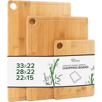 Joeji's Kitchen Set mit 3 Schneidebrett Holz - Robusten