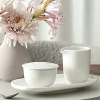Villeroy & Boch Zuckerdose 2tlg. Afina Länge 9,1 x
