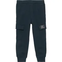 S.Oliver - Jogpants aus Sweat mit Cargotaschen, Kinder, blau,