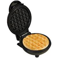 Rosenstein & Söhne Mini-Waffeleisen für runde Belgische Waffeln mit