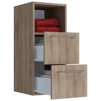 VCM Holz Wandregal Midischrank Maße: H. 76 x B.