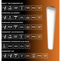 LEDVANCE LED Feuchtraumleuchte 150 cm 19 W G13 neutralweiß