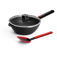 WOLL Wok WOLL MADE IN GERMANY "Logic XR", schwarz,