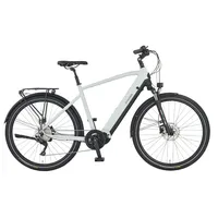 Prophete Trekking E-Bike Entdecker 5.0 Herren 48 V Grau-Schwarz