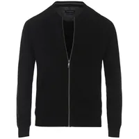 CASA MODA Strickjacke Basic in Schwarz | Gr.: S