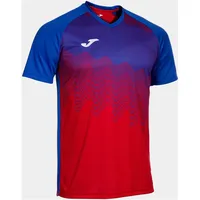 Joma Tiger VI Trikot Kinder 607 - rot/royalblau 140