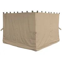 Quick Star 4 Seitenteile für Pavillon Nizza 3x4m (350x250cm)