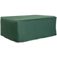 Outsunny Schutzhülle Abdeckung Abdeckhaube für Gartenmöbel Dunkelgrün 210x140x80cm