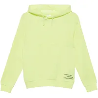 S.Oliver Junior Hoodie, mit Print-Details, gelb