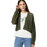 Zero Strickjacke mit Lochmuster in deep depths, | Gr.: