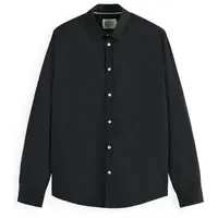 Scotch & Soda Hemd CORE POPLIN SOLID Langarmhemd