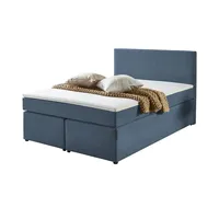 SUN GARDEN Boxspringbett ¦ blau ¦ Maße (cm): B: