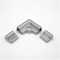 WITEN&NOCK Schwallprofil-Set mit Endstücke und Eckverbinder 90° ohne Schwallschutzprofil