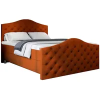 Best For Home Boxbett, Orange, Textil, Rechteckig, 160x200 cm,