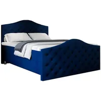Best For Home Boxbett, Blau, Textil, Rechteckig, 180x200 cm,