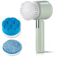 Clean Maxx Reinigungsbürste Akku 4-tlg. mint