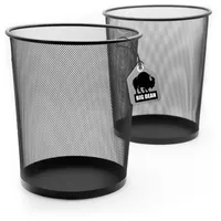 BigDean Papierkorb 20 l Schwarz