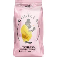 Joerges GORILLA Espresso 1000g entkoffeiniert, ganze Bohne