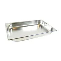 ACMax GN 1/1 Gastronormbehälter GN-Behälter Edelstahl 8,5 Liter Tiefe